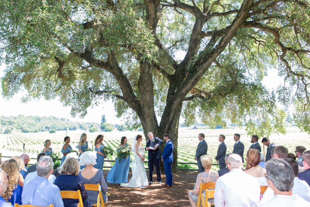 Wine Country ceremony at Ru's Farm