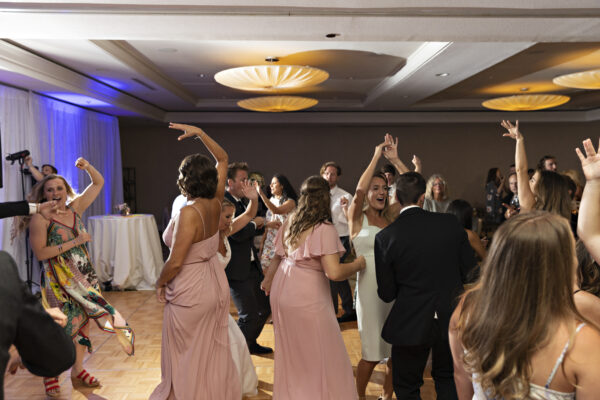 Packed dance floor at Westin wedding
