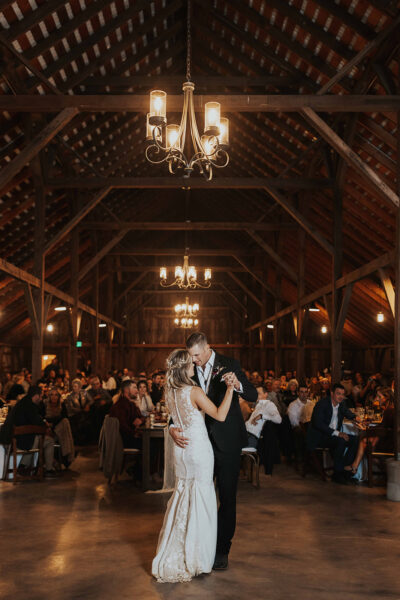 First dance romance at The Haven at Tomales