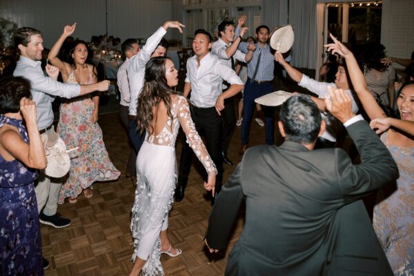 Packed dance for Napa Valley wedding reception